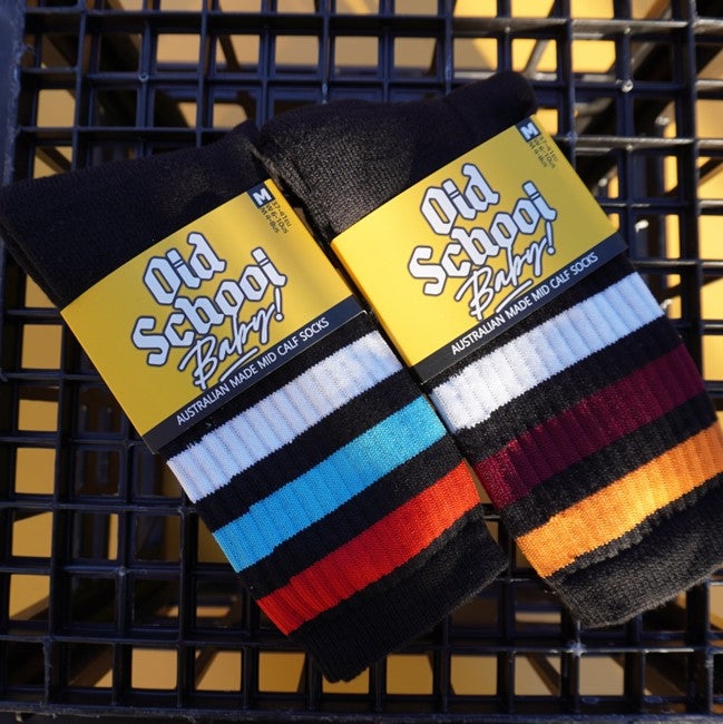 Legend Champ Mid High Skate Socks - Old School Baby!